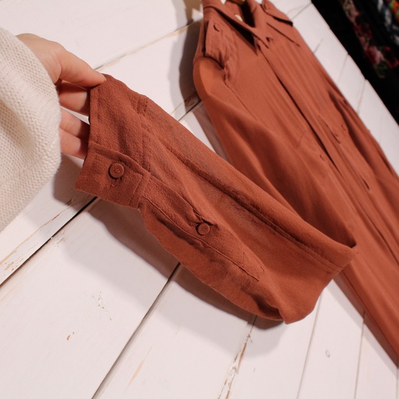 Wilfred 100% Silk Shirt Dress - Picture 3 of 12